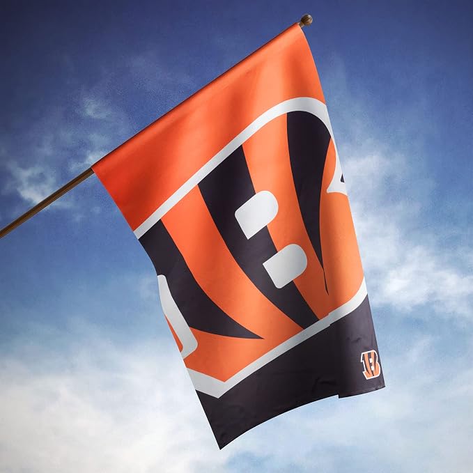 NFL Double Sided Team Logo Vertical Flag (40" x 28")