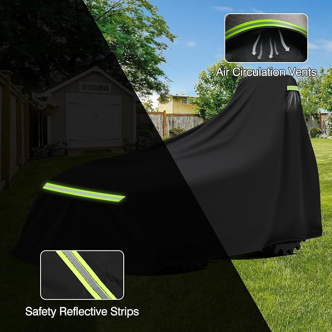 Tractor Cover for compact tractor – Fits John Deere, Kubota BX, Mahindra, New Holland, Massey. Waterproof cover for tractor & lawn tractor covers class. All-weather compact tractor protection