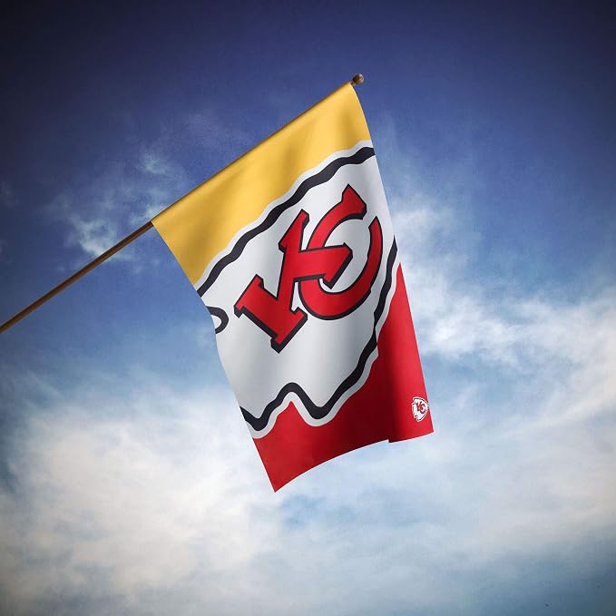 NFL Double Sided Team Logo Vertical Flag (40" x 28")