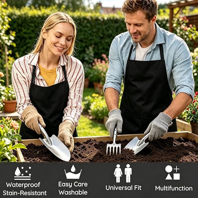 godehone Succulent Care Tools Set 5 PCS, Indoor Plant Accessories for Gardening Lovers Gifts