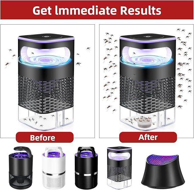 2026 Upgraded Mosquito Lure for Bug Zappers, 360-Day Lasting Lure Mosquito Attractant Bait Refill for Fly Traps, 12 Pack High Catch Rate Mosquitos Attractant Indoor/Outdoor Traps