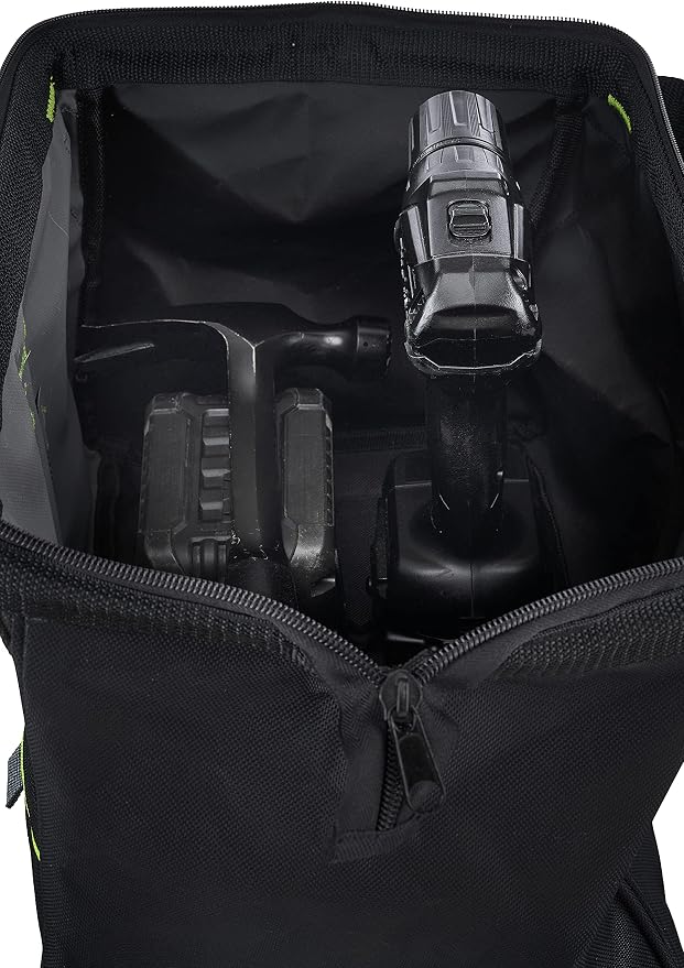 AWP Tool Bags, Premium Tool Bag, Black, Durable Tool Tote, for Professionals and Contractors