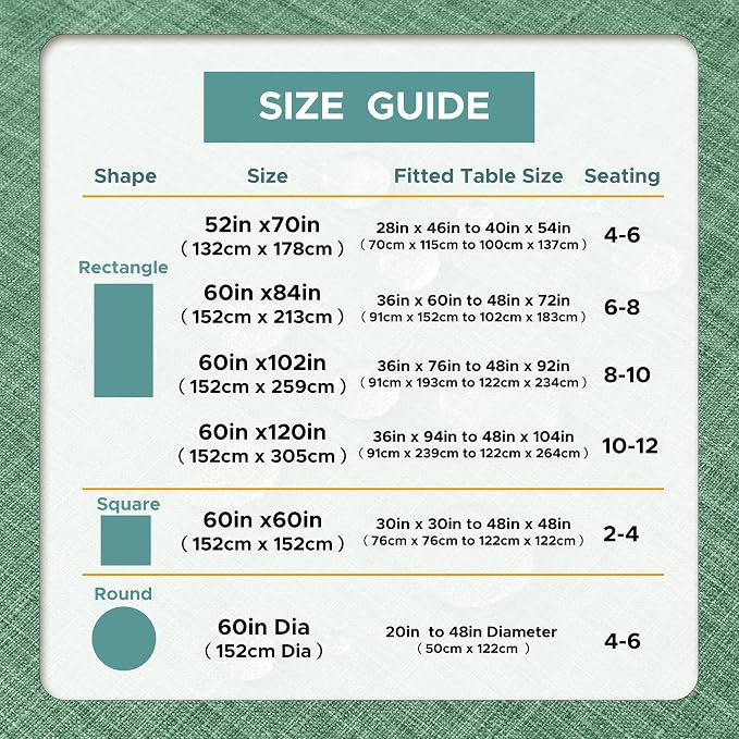 LUSHVIDA Outdoor Tablecloth with Umbrella Hole - Patio Table Cloth Zippered Rectangle 60x102 Inch, Sage Green Linen-Look Polyester Table Cover Water Resistant for Picnic Outside