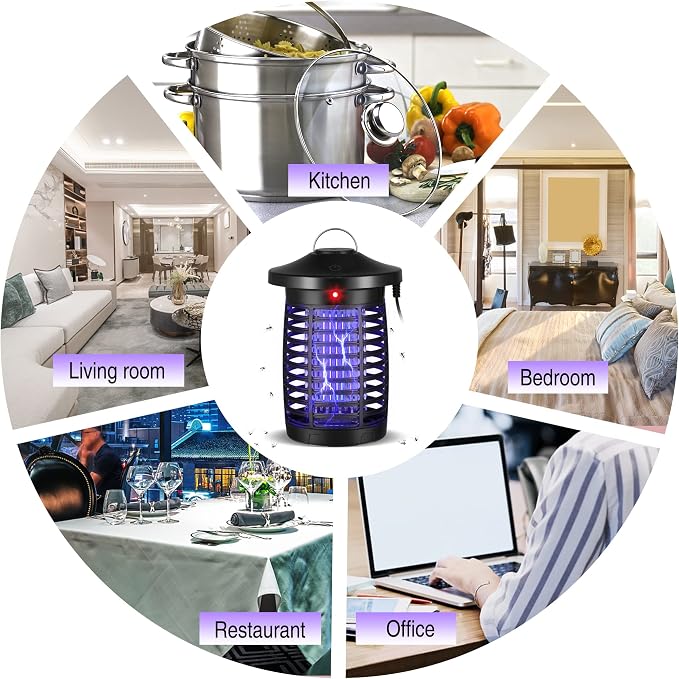 Bug Zapper Mosquito Killer, Outdoor Electric Mosquito Fly Killer