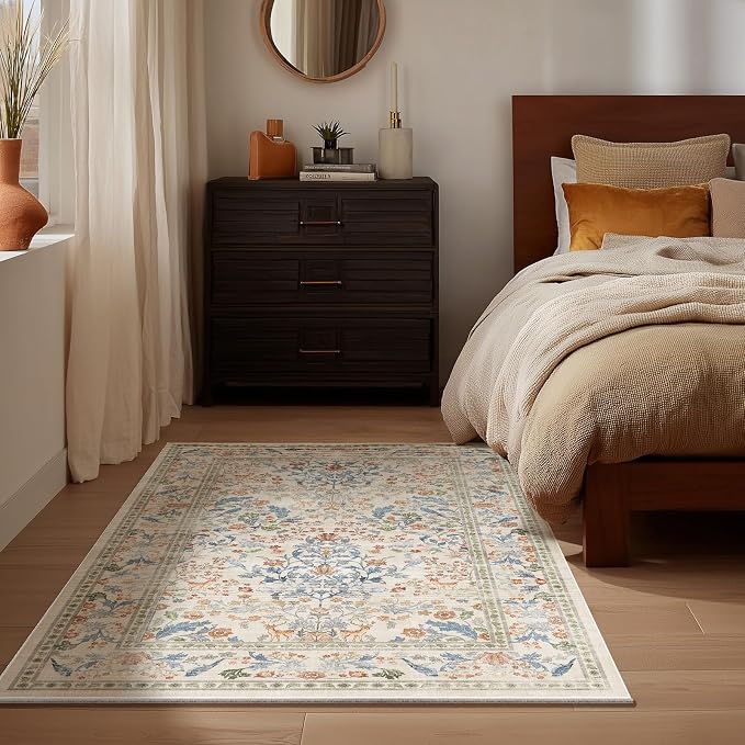 Machine Washable 2x3 Rugs for Entryway: Door Mat Indoor Entrance Small Area Rug Non-Slip Low Pile Kitchen Throw Rug for Front Door Indoor Entrance Bedside Entry Kids Room