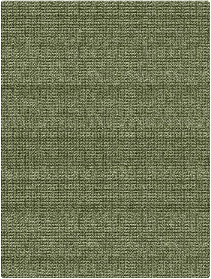 KOZYFLY Washable 3x4 Entry Area Rug, Braided Throw Rugs for Entryway, Non Slip Door Mat Indoor Outdoor Entrance, Front Porch Foyer Carpet for Kitchen, mudroom, Bathroom, Olive Green/Earthy Green