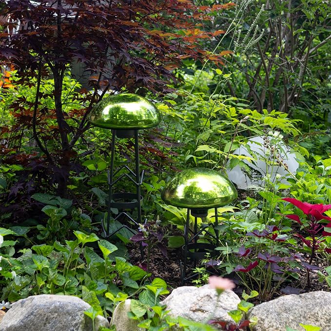 Achla Designs Toadstool, Fern Green