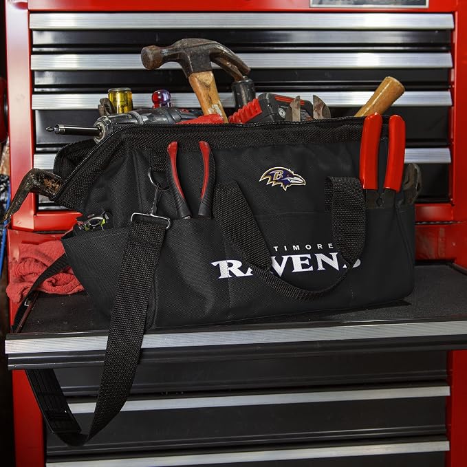 FOCO NFL unisex-adult NFL Team Logo Tool Bag