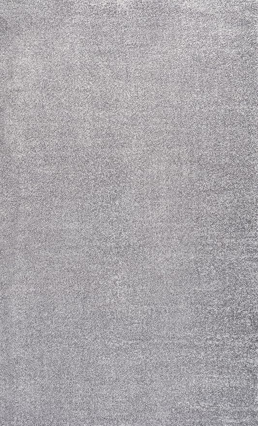JONATHAN Y Haze Solid Low-Pile Gray Runner Rug 2x8, Coastal,Bohemian,Minimalist,Classic, Easy-Cleaning for Living Room,Bedroom,Kitchen,Pet Friendly,Non-Shedding (SEU100A-28)