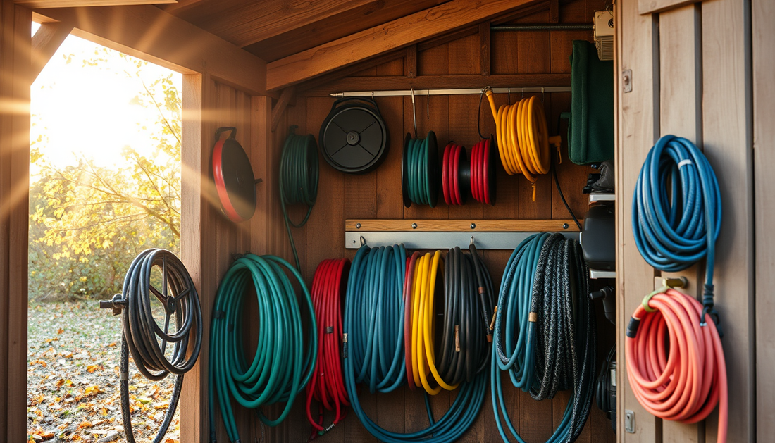 Hose Reels and Hose Holders: Your Complete Guide to Storing Garden Hoses Before Winter