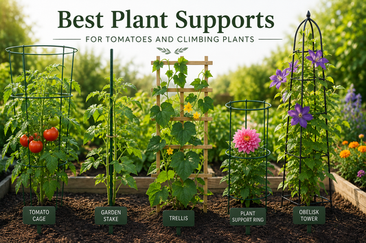 Best Plant Supports for Tomatoes and Climbing Plants