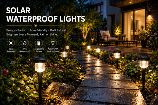 Solar Waterproof Lights: The Smart Way to Brighten Your Outdoor Space Year-Round
