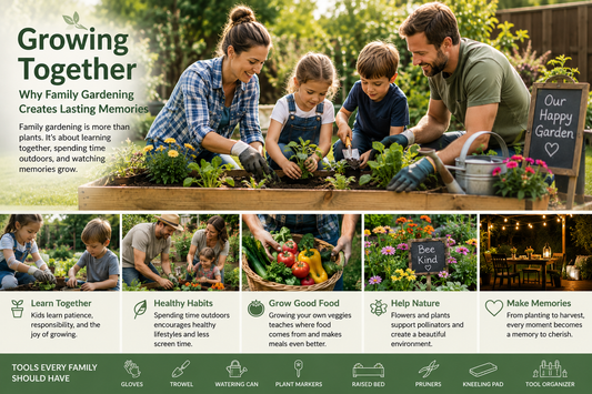 Growing Together: Why Family Gardening Creates Lasting Memories