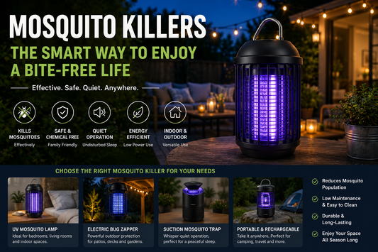 Mosquito Killers Explained: How to Choose the Best Solution for Your Home and Garden