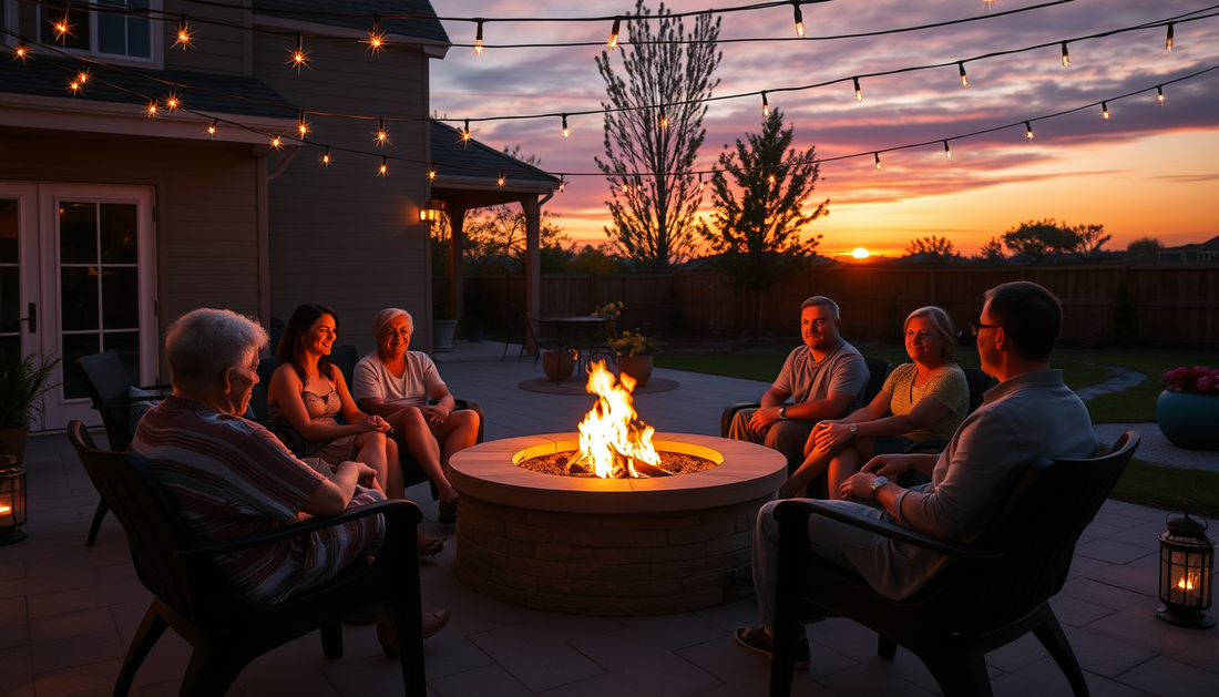Fire Pits & Solar Lights: How to Stretch Your Late-Summer Evenings Outdoors