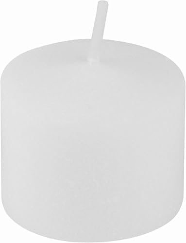 D'light Online Long 10 Hour Burn Time Unscented White Votive Candles - Small Candles for Birthdays, Home Decoration, Restaurants, Synagogues, Churches and Weddings (White, 10 Hour - Set of 432) - Image 7