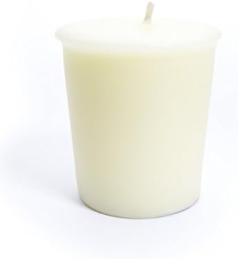 Pure Jasmine Soy Votive Candles - Scented with Essential & Natural Oils - 6 Yellow Natural Votive Candle Refills - Flower & Floral Collection - Image 2