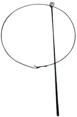 14" Wide x 24" Tall Single Ring Green Peony Hoop Plant Supports (12)