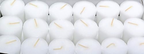 15 Hour Tapered Votives Unscented Premium - for Food Warmer, Church Candles, Home Decoration, Restaurant, Table Top Lights and Weddings (White, Tapered 15 Hour - Case of 144) - Image 3