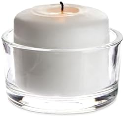 WGV Tea Light Votive Candle Holder 2x1.2 H, Clear Stubby Utility Cylinder Glass, Small Home Accent Decor, 1 Pc - Image 4