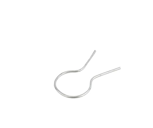 EZ Twist 1 3/8" Preformed 11 Gauge Galvanized Steel Fence Ties - (100 Pack)