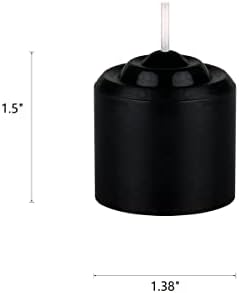 Mega Candles 12 pcs Unscented Black Votive Candles, Hand Poured Wax Candle 10 Hours 1.38 Inch x 1.5 Inch, Home Décor, Wedding Receptions, Centerpieces, Occasions, Events, Festivities, Meditations - Image 2