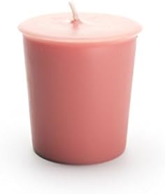 Grapefruit Soy Votive Candles - Scented with Essential & Natural Oils - 6 Pink Natural Votive Candle Refills - Fruit & Berry Collection - Image 2