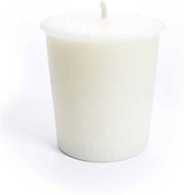 Pure Gardenia Soy Votive Candles - Scented with Essential & Natural Oils - 6 White Natural Votive Candle Refills - Flower & Floral Collection - Image 2
