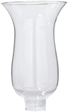 B&P Lamp® Medium Royal Craft 1 5/8" X 8 1/4" Clear Hurricane Shade - Image 5