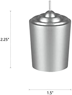 Mega Candles 12 pcs Unscented Silver Votive Candles, Hand Poured Wax Candle 15 Hours 1.5 Inch x 2.25 Inch, Home Décor, Wedding Receptions, Centerpieces, Occasions, Events, Festivities, Meditations - Image 2