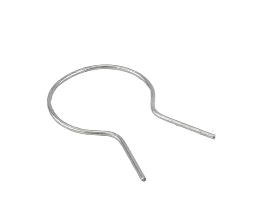 EZ Twist 2" (1 7/8" OD) x 11 Gauge Preformed Galvanized Steel Fence Ties - (100 Pack)