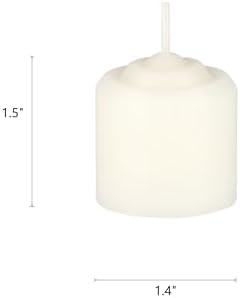 Mega Candles 12 pcs Unscented Off White Votive Candles, Hand Poured Wax Candle 10 Hour 1.38 Inch x 1.5 Inch, Home Décor, Wedding Receptions, Centerpieces, Occasions, Events, Festivities, Meditations - Image 2