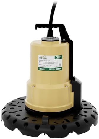 K2 Pumps UTA02502APK 1/4 HP Automatic Pool Cover Pump