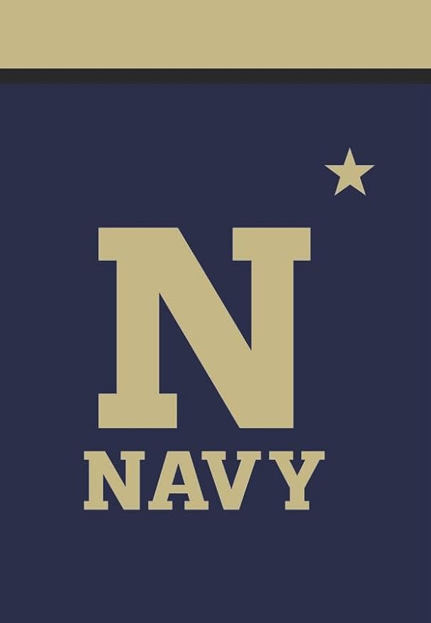 United States Naval Academy NCAA House Flag 28" x 40" Briarwood Lane