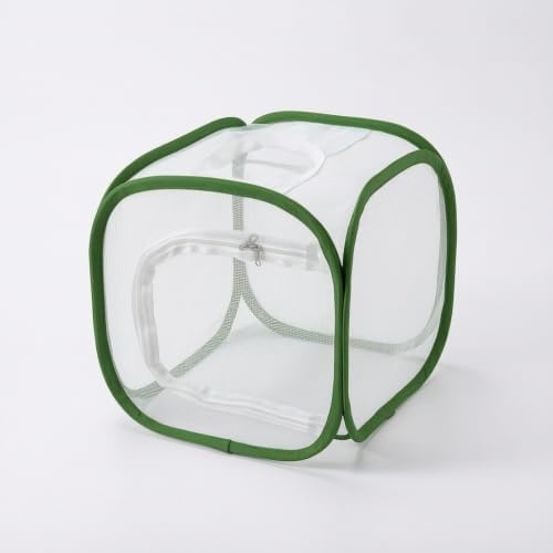 Outdoor Mesh Plant Enclosure, Plant Cover for Pests, Bird and Pest Protection Guard for Fruit, Vegetables, Flowers and Herbs Pop-Up Cage (12 x 12 x 12 Inches) - Image 2