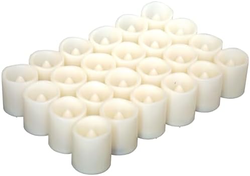 Battery Operated Flameless LED Color Changing Votive Candles Lights 12 PCS - Image 2
