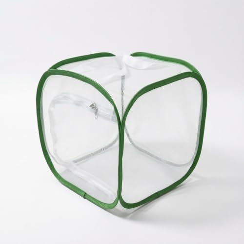 Outdoor Mesh Plant Enclosure, Plant Cover for Pests, Bird and Pest Protection Guard for Fruit, Vegetables, Flowers and Herbs Pop-Up Cage (12 x 12 x 12 Inches) - Image 3