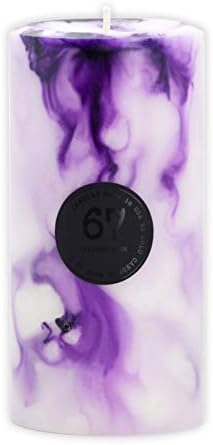 Lulu Candles | Lavender Musk | Handcrafted Pillar Candles | Made in The USA | Highly Scented & Long Lasting - 3x6 Pillar - Image 2