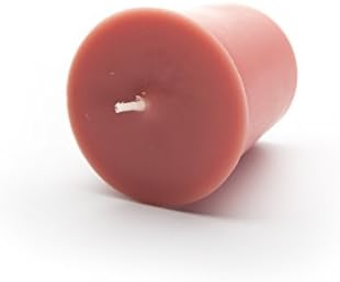Grapefruit Soy Votive Candles - Scented with Essential & Natural Oils - 6 Pink Natural Votive Candle Refills - Fruit & Berry Collection - Image 3