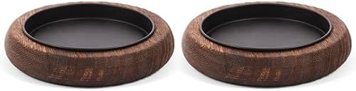 Hatway Wood Candle Holders for Pillar Candles - Image 7