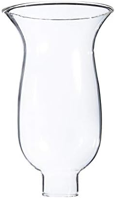 B&P Lamp® Medium Royal Craft 1 5/8" X 8 1/4" Clear Hurricane Shade - Image 6