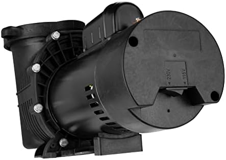 Pureline 1 HP Pure Flow Pump, Inground Pool, Single Speed, 115-230 Volt