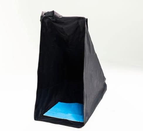Jokari Waterproof 60 Inch Lawn Mower Equipment Cover Bag with Oil Absorbing Pad. Pro Grade Heavy Duty Polyester Rain Proof Zip Up Case Protects Mowers Outdoors from Snow, Ice or Wet Weather All Year