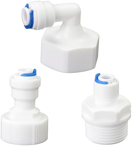 3/4"M & F to 1/4" Push-Fit Adapter, 3 Pcs by Unknown