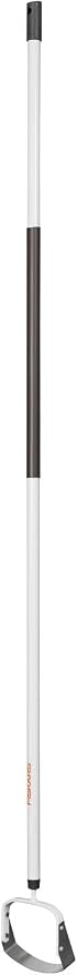 Fiskars Light Weeder, Length: 172 cm, Width: 15 cm, Steel Blade/Aluminium Handle, Black/White, 1019610