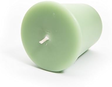 Cucumber Melon Soy Votive Candles - Scented with Natural Fragrance Oils - 6 Green Natural Votive Candle Refills - Fresh & Clean Collection - Image 3