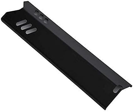 GasSaf 15 inch Heat Plate Replacement for Backyard GBC1460W, GBC1461W, Dyna-glo DGF510SBP, DGF510SSP, Uniflame GBC1059WB, BHG and Others, Porcelain Steel Heat Shield Tent(15" x 3 13/16")(4-Pack)