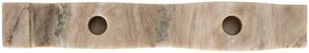 Bloomingville Marble Wave Double Taper Candle Holder, Beige - Image 4