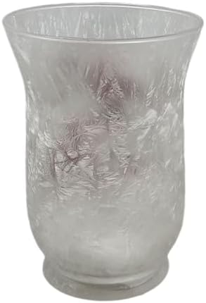 Gerson 2425730 Frosted Glass Cardinal Design Hurricane Candle Holder 8" H - Image 2