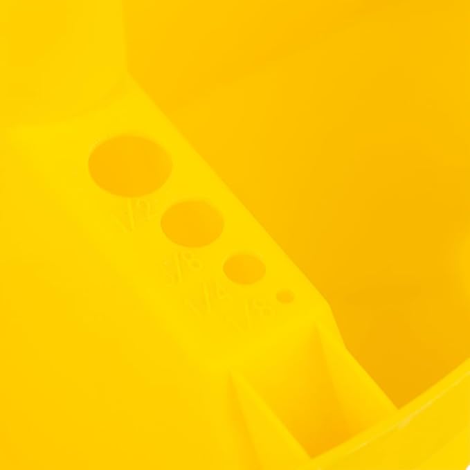 Bucket Boss - Bucket Stacker Small Parts Organizer, Bucket Organization (15051) , Yellow